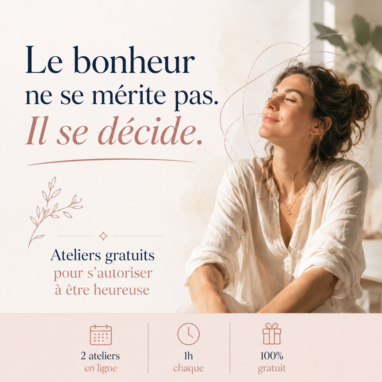 Les 5 sabotages qui t'empêchent d'être heureuse
